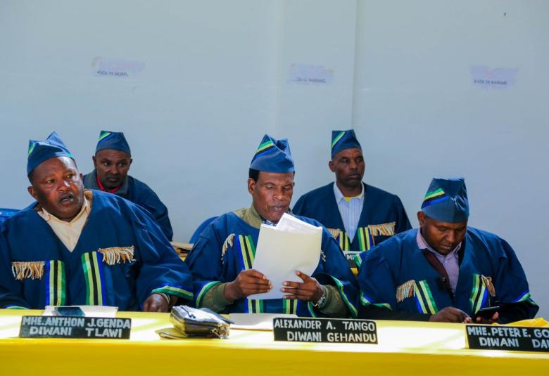 Baraza la madiwani wa halmashauri ya mji wa Mbulu mkoani Manyara