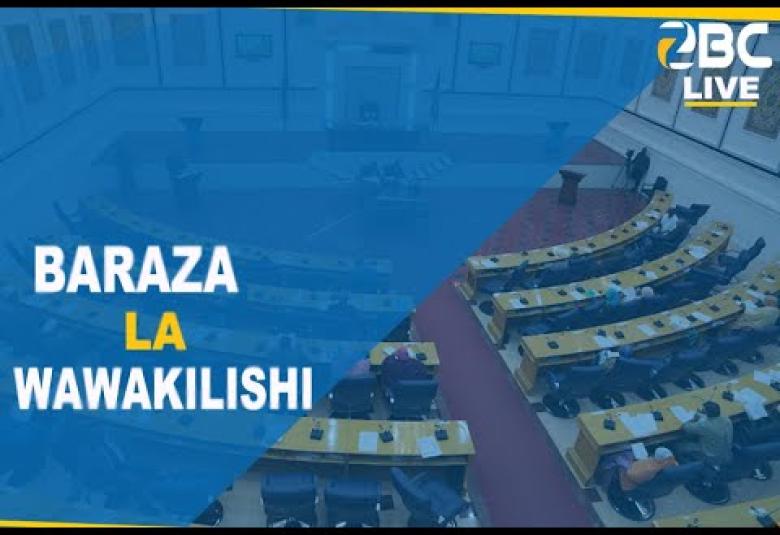 🔴 #ZBCLIVE: BARAZA  LA WAWAKILISHI